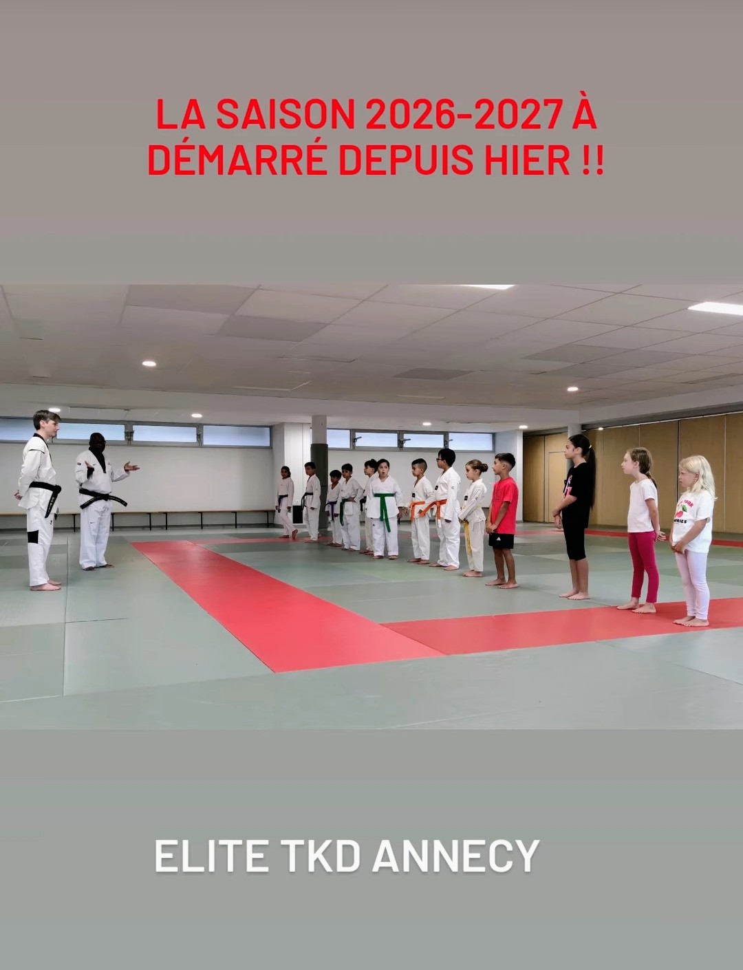 Reprise des cours en images